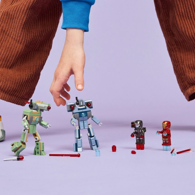 LEGO® ǀ Marvel 76320 Iron Man a War Machine vs. Hammerovy Drony
