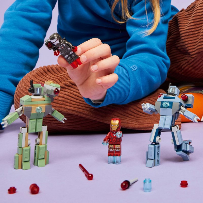 LEGO® ǀ Marvel 76320 Iron Man a War Machine vs. Hammerovy Drony
