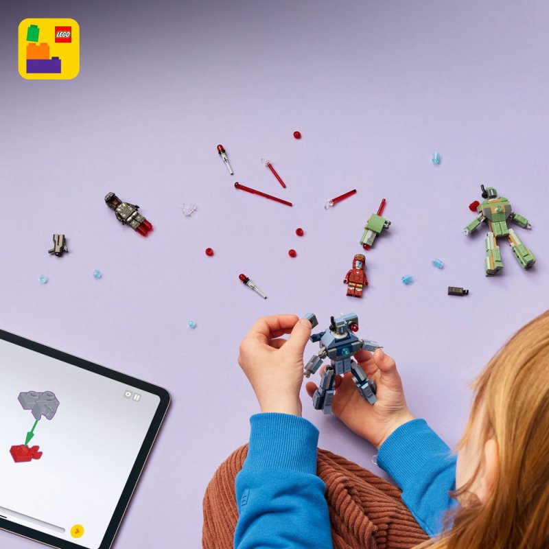 LEGO® ǀ Marvel 76320 Iron Man a War Machine vs. Hammerovy Drony