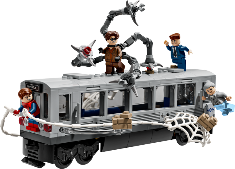 LEGO® ǀ Marvel 76321 Spider-Man vs. Doc Ock: Scéna v metru
