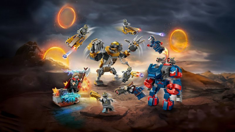 LEGO® ǀ Marvel 76322 Avengers: Endgame Thor vs. Chitauri