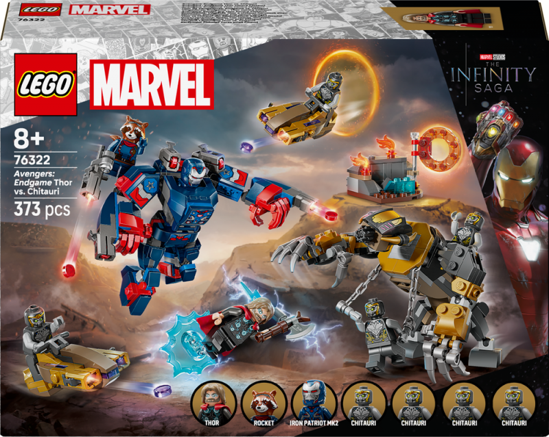 LEGO® ǀ Marvel 76322 Avengers: Endgame Thor vs. Chitauri