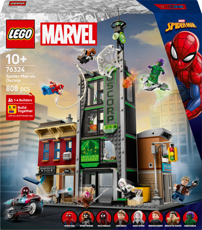 LEGO® ǀ Marvel 76324 Spider-Man vs. Oscorp