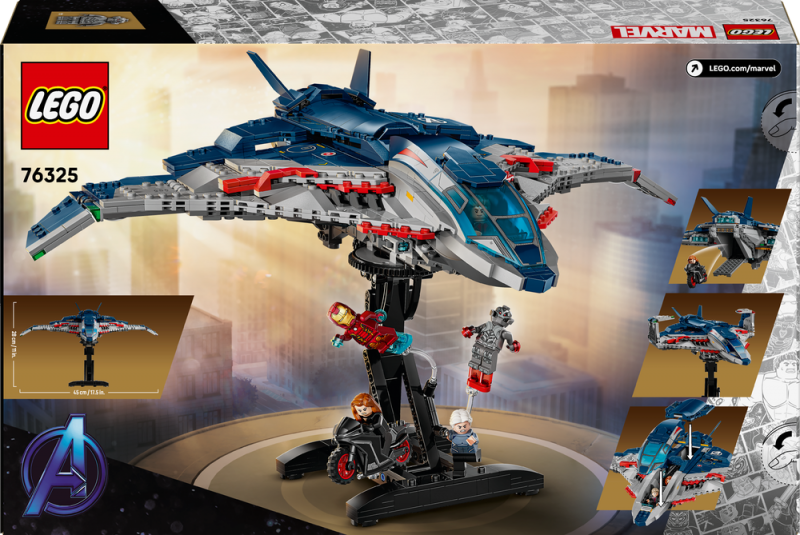 LEGO® ǀ Marvel 76325 Avengers: Age of Ultron Stíhačka Quinjet