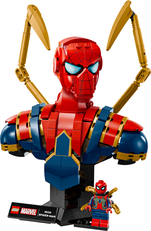LEGO® ǀ Marvel 76326 Busta Iron Spider-Mana