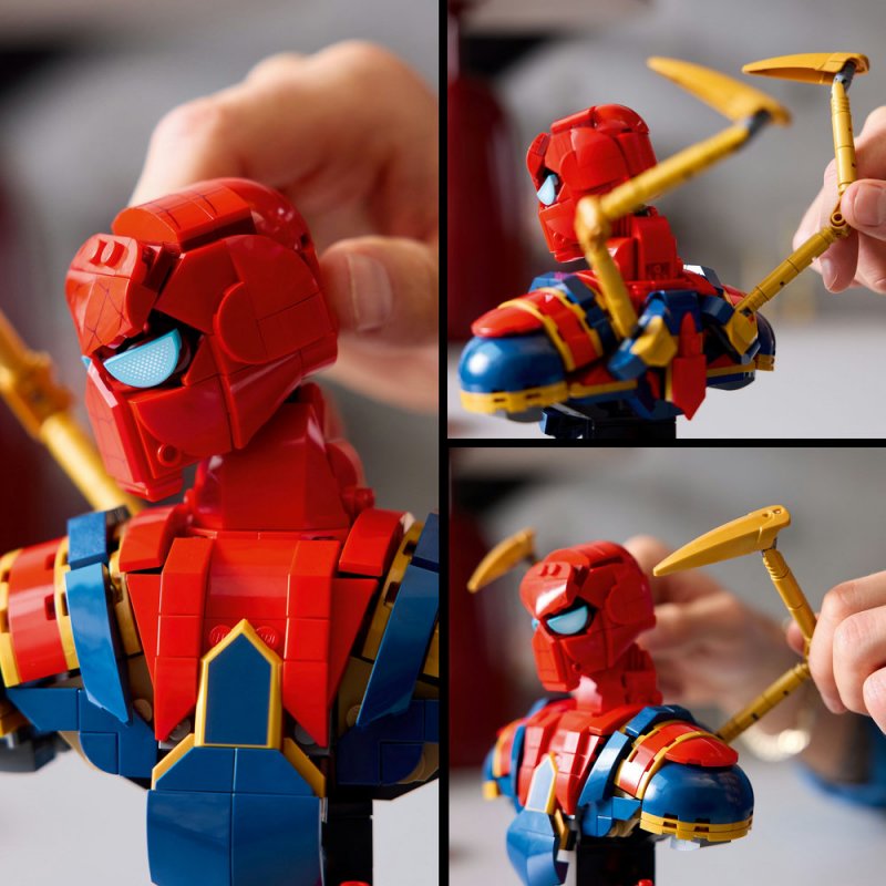 LEGO® ǀ Marvel 76326 Busta Iron Spider-Mana