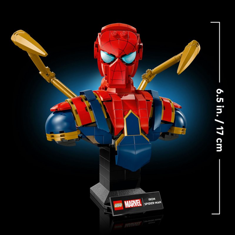 LEGO® ǀ Marvel 76326 Busta Iron Spider-Mana