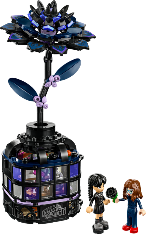 LEGO® Wednesday 76784 Černá jiřina