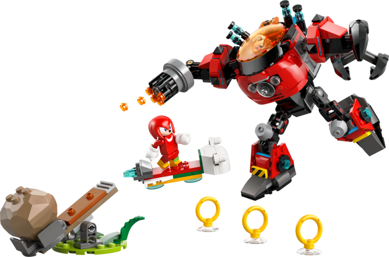 LEGO® Sonic the Hedgehog™ 77005 Knuckles vs. Dr. Eggman: Robotický oblek Egg Crusher