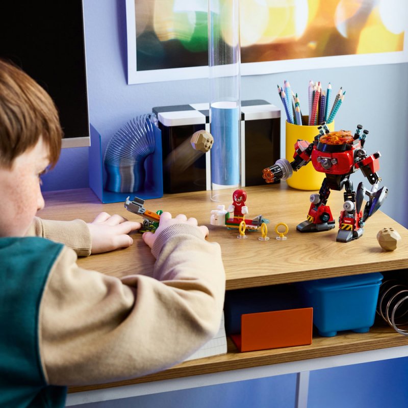LEGO® Sonic the Hedgehog™ 77005 Knuckles vs. Dr. Eggman: Robotický oblek Egg Crusher