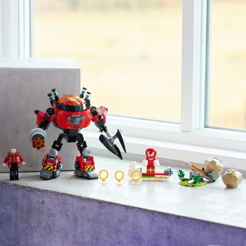 LEGO® Sonic the Hedgehog™ 77005 Knuckles vs. Dr. Eggman: Robotický oblek Egg Crusher