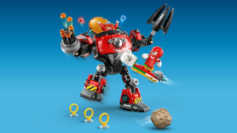 LEGO® Sonic the Hedgehog™ 77005 Knuckles vs. Dr. Eggman: Robotický oblek Egg Crusher