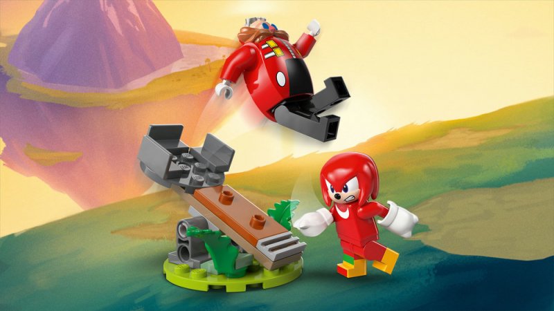 LEGO® Sonic the Hedgehog™ 77005 Knuckles vs. Dr. Eggman: Robotický oblek Egg Crusher