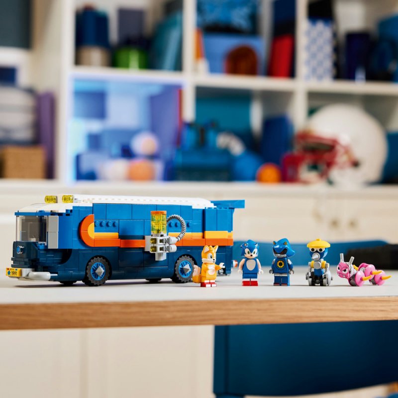 LEGO® Sonic the Hedgehog™ 77006 Velitelské vozidlo týmu Sonic
