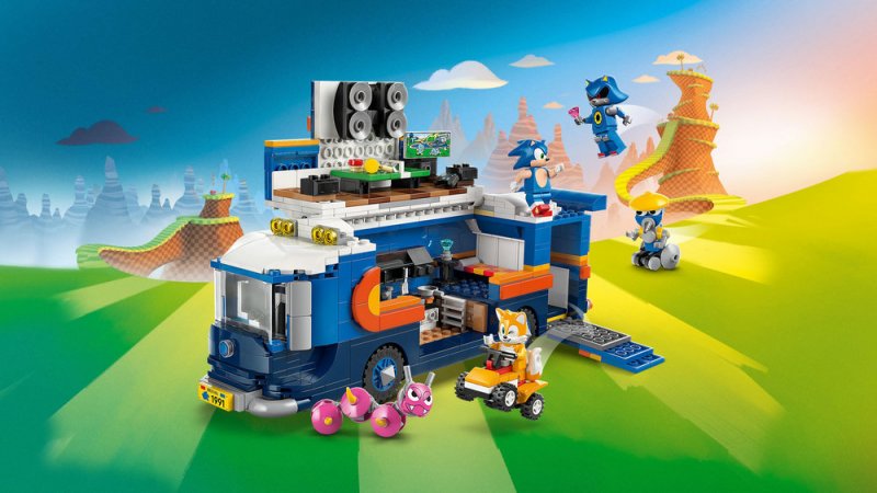 LEGO® Sonic the Hedgehog™ 77006 Velitelské vozidlo týmu Sonic