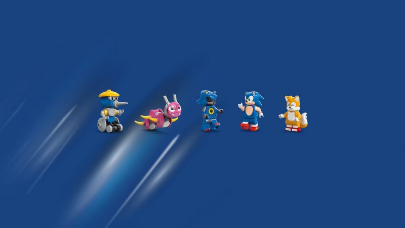 LEGO® Sonic the Hedgehog™ 77006 Velitelské vozidlo týmu Sonic