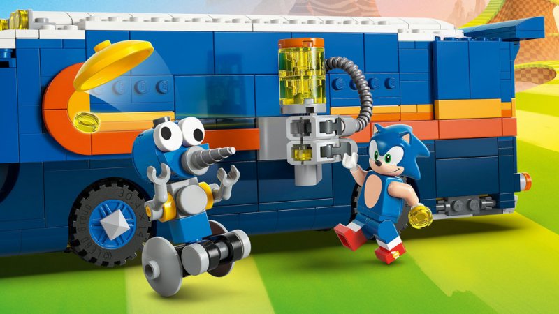 LEGO® Sonic the Hedgehog™ 77006 Velitelské vozidlo týmu Sonic