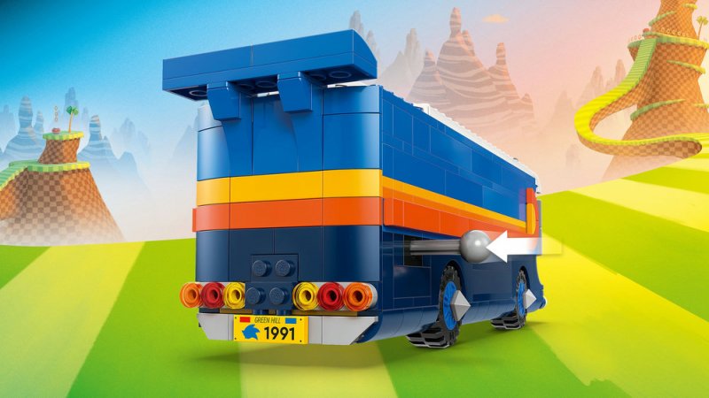 LEGO® Sonic the Hedgehog™ 77006 Velitelské vozidlo týmu Sonic
