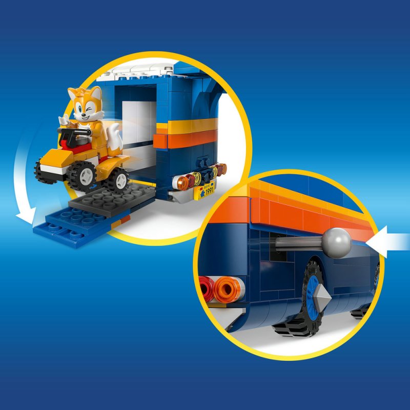 LEGO® Sonic the Hedgehog™ 77006 Velitelské vozidlo týmu Sonic