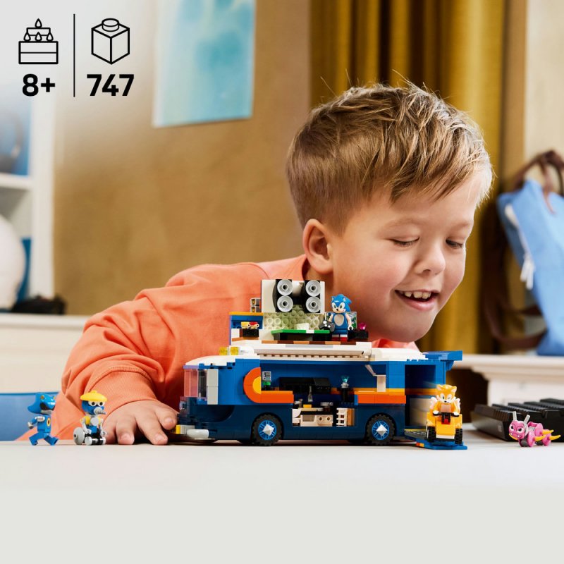 LEGO® Sonic the Hedgehog™ 77006 Velitelské vozidlo týmu Sonic