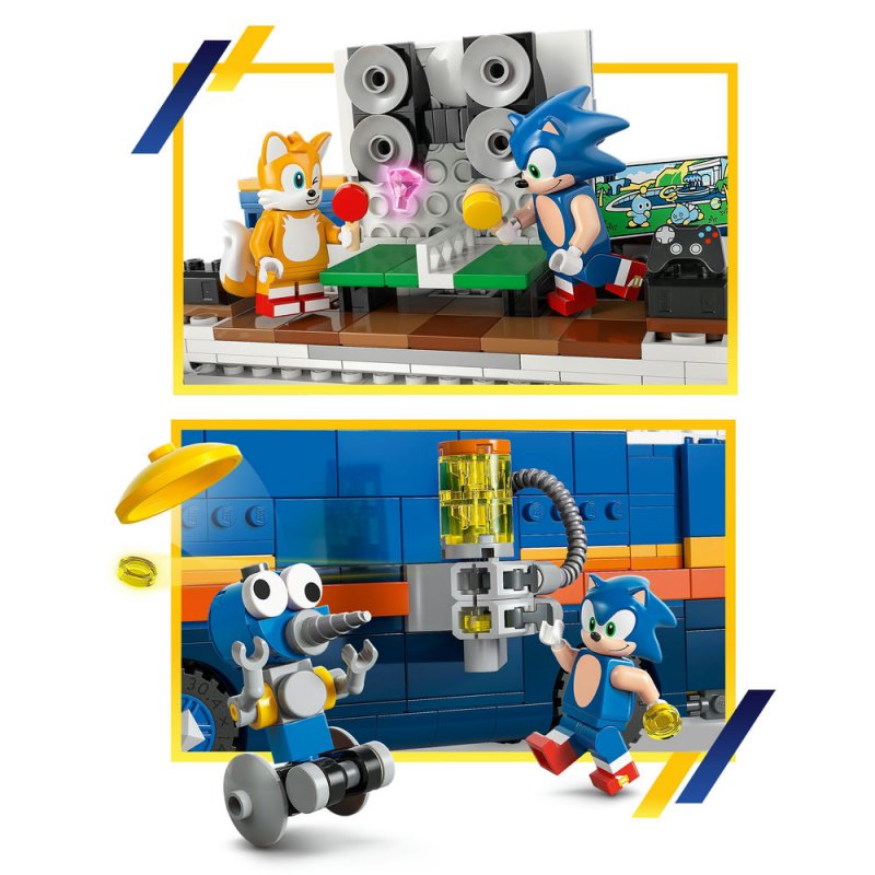 LEGO® Sonic the Hedgehog™ 77006 Velitelské vozidlo týmu Sonic