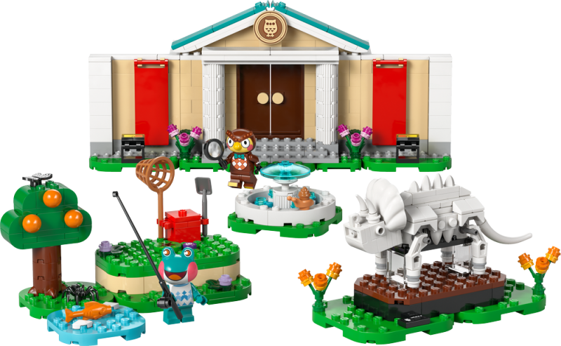 LEGO® Animal Crossing™ 77056 Blathers a jeho muzejní sbírka