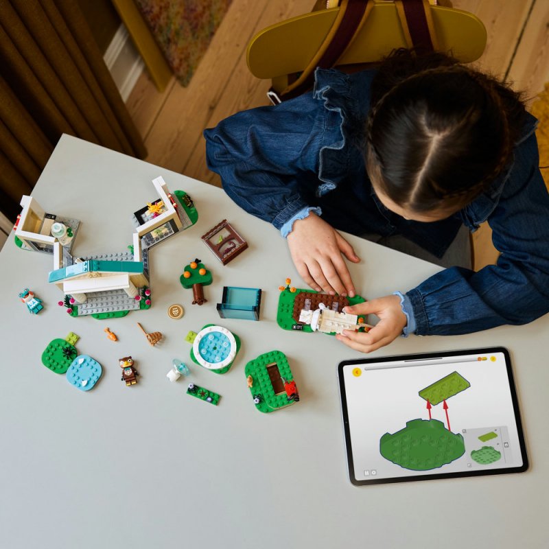 LEGO® Animal Crossing™ 77056 Blathers a jeho muzejní sbírka