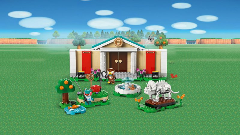 LEGO® Animal Crossing™ 77056 Blathers a jeho muzejní sbírka