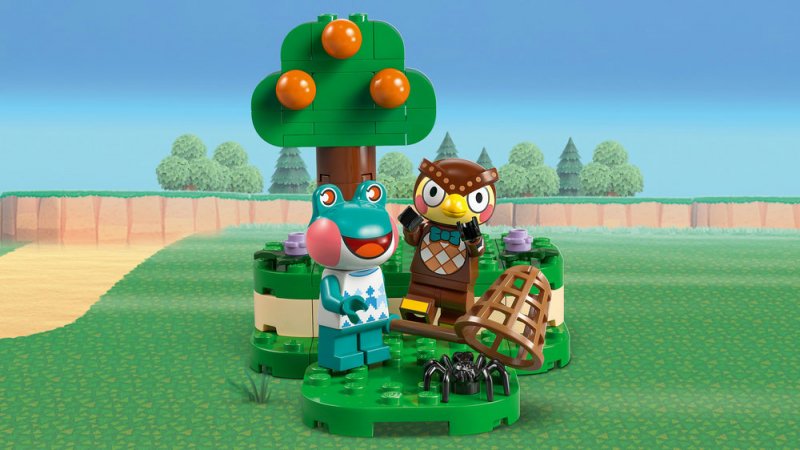 LEGO® Animal Crossing™ 77056 Blathers a jeho muzejní sbírka