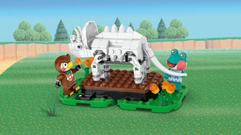 LEGO® Animal Crossing™ 77056 Blathers a jeho muzejní sbírka