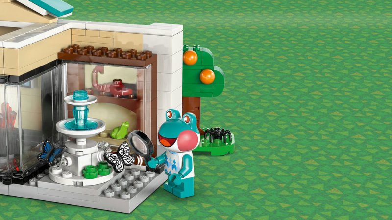 LEGO® Animal Crossing™ 77056 Blathers a jeho muzejní sbírka