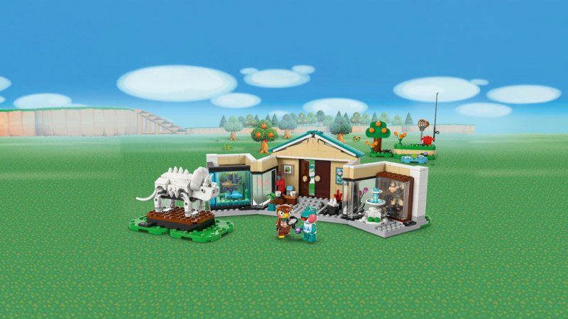 LEGO® Animal Crossing™ 77056 Blathers a jeho muzejní sbírka