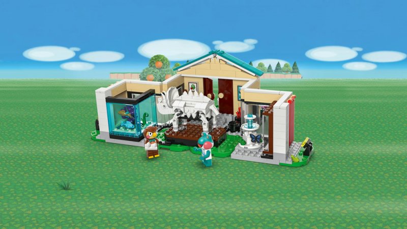 LEGO® Animal Crossing™ 77056 Blathers a jeho muzejní sbírka