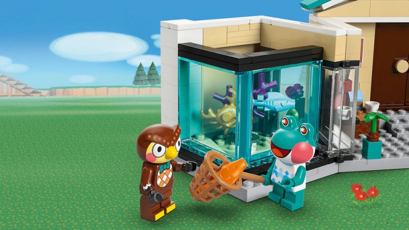 LEGO® Animal Crossing™ 77056 Blathers a jeho muzejní sbírka
