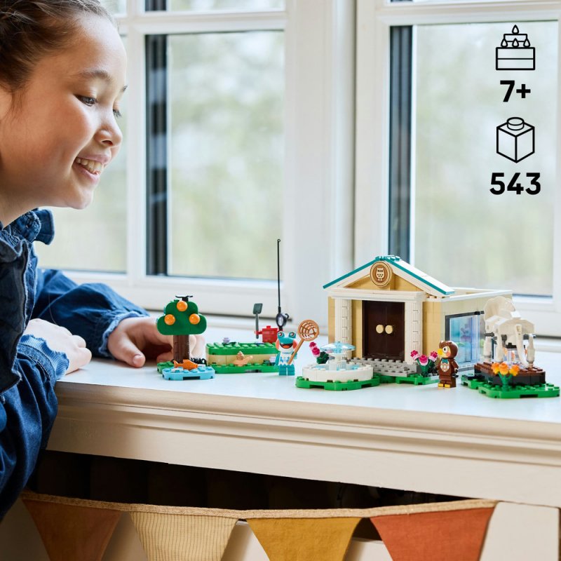 LEGO® Animal Crossing™ 77056 Blathers a jeho muzejní sbírka