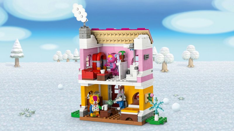 LEGO® Animal Crossing™ 77057 Tvořivé domečky: Zábavná roční období
