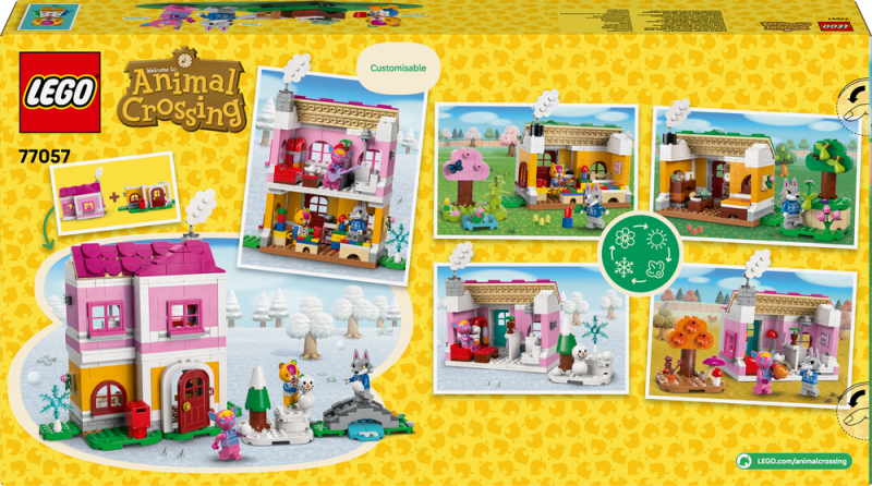 LEGO® Animal Crossing™ 77057 Tvořivé domečky: Zábavná roční období