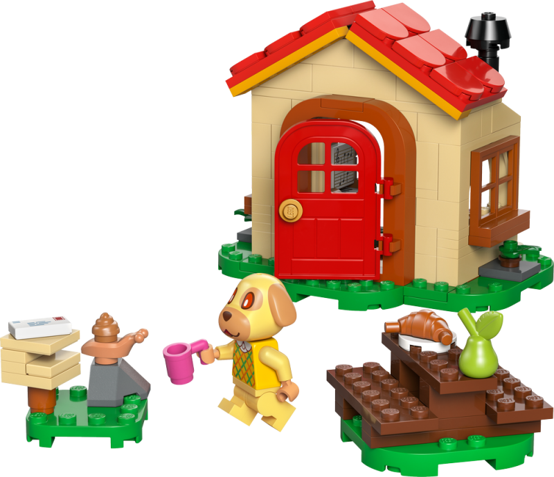 LEGO® Animal Crossing™ 77058 Goldie a její útulný dům