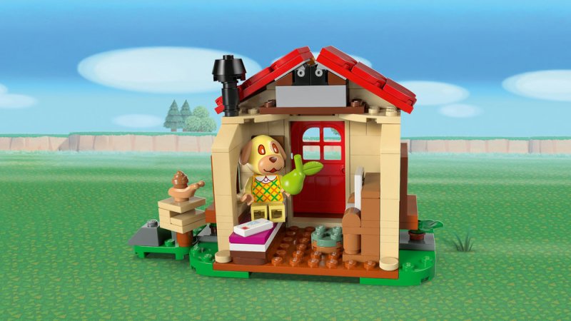 LEGO® Animal Crossing™ 77058 Goldie a její útulný dům