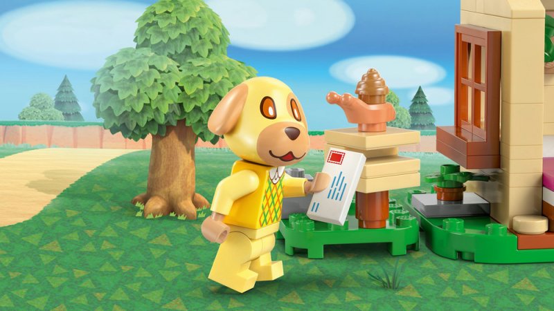LEGO® Animal Crossing™ 77058 Goldie a její útulný dům