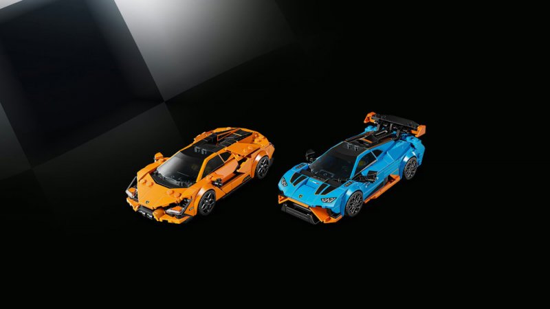 LEGO® Speed Champions 77238 Lamborghini Revuelto a Huracán STO