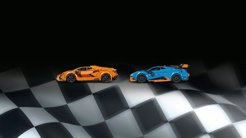 LEGO® Speed Champions 77238 Lamborghini Revuelto a Huracán STO