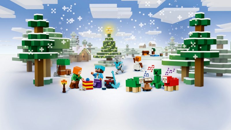 LEGO® Minecraft® 21280 Adventní kalendář 2025