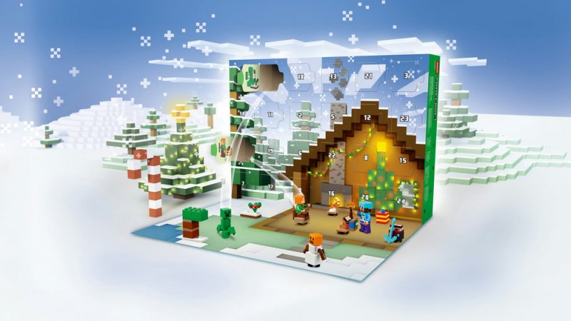 LEGO® Minecraft® 21280 Adventní kalendář 2025