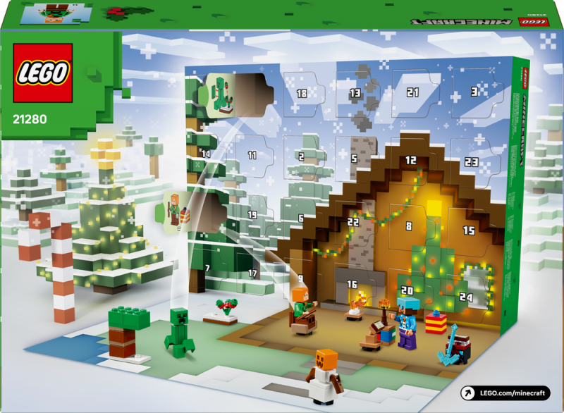 LEGO® Minecraft® 21280 Adventní kalendář 2025
