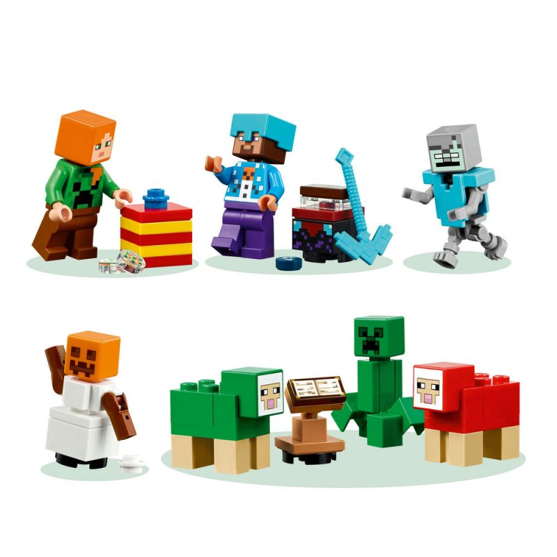 LEGO® Minecraft® 21280 Adventní kalendář 2025