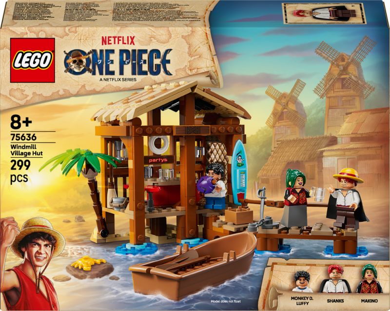 LEGO® ONE PIECE 75636 Chatrč v Mlýnové vesnici
