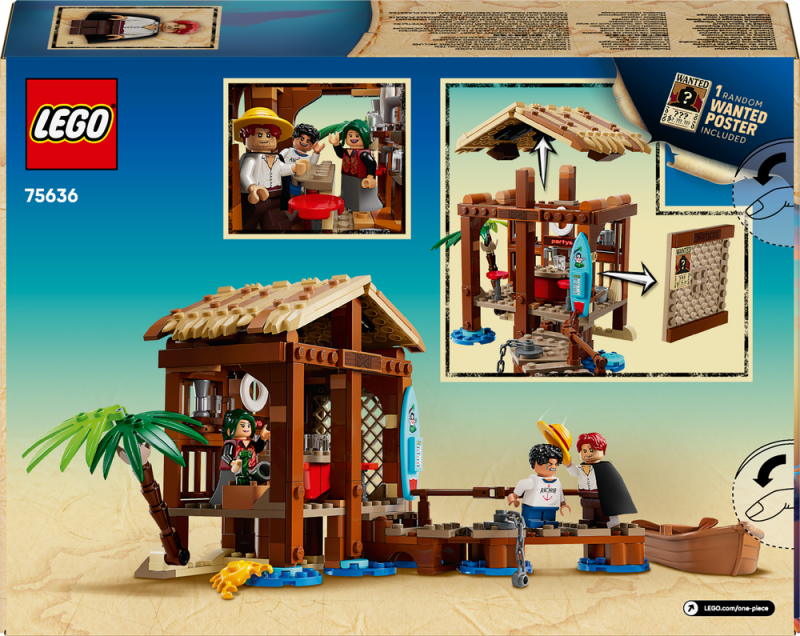 LEGO® ONE PIECE 75636 Chatrč v Mlýnové vesnici