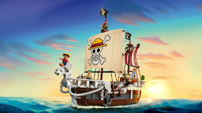 LEGO® ONE PIECE 75639 Pirátská loď Plovoucí Merry