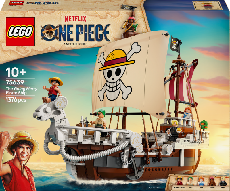 LEGO® ONE PIECE 75639 Pirátská loď Plovoucí Merry